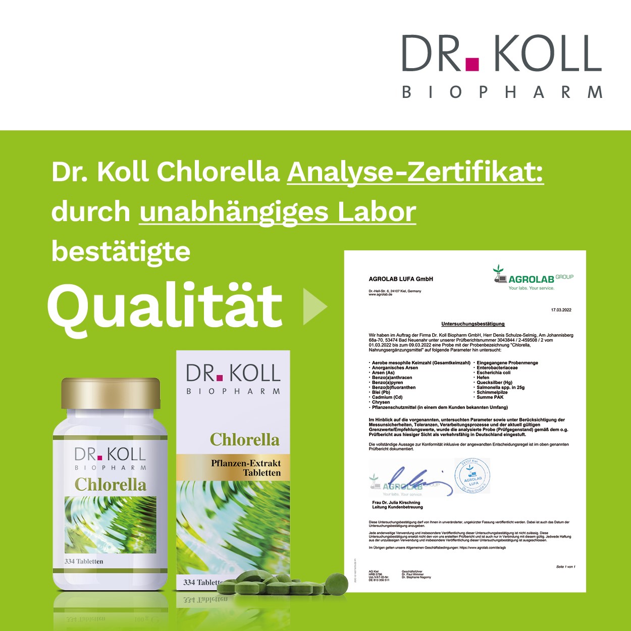 Chlorella - Dr. Koll